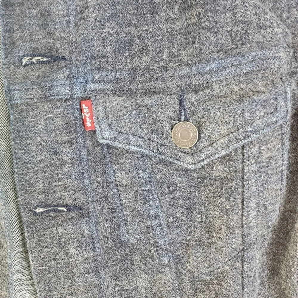 Levis brushed cotton trucker style jacket